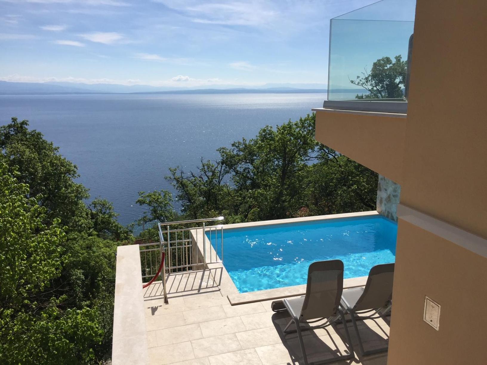 Villa Sabine Apartment Losinj Medveja Buitenkant foto